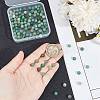 2 Strands Natural Green Aventurine Beads Strands G-GO0001-29A-3