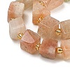 Natural Arusha Sunstone Beads Strands G-G053-B16-03-4