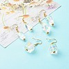 Brass Dangle Earrings EJEW-JE04594-2