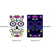 Heat Tranfer Luminous Printing Body Art Face Tattoo Sticker PW-WG23340-02-1