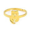 201 Stainless Steel Adjustable Rings for Women RJEW-D082-02E-2