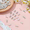 120Pcs Brass Brooch Findings MAK-ME0001-14-4
