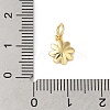 Brass Enamel Charms KK-L216-006G-02-3