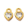 Real 18K Gold Plated 925 Sterling Silver Charms STER-K176-03A-G-1