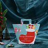 Christmas Theme Rectangle Foldable Creative Kraft Paper Gift Bag CON-B002-02A-6