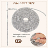 5 Yards Hollow PVC Tubular Synthetic Rubber Cord DIY-WH20002-646-2