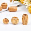 60Pcs 3 Style Wooden Beads WOOD-OC0001-93-4