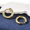 Ion Plating(IP) 304 Stainless Steel Hoop Earrings EJEW-P177-G-13-2