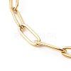 304 Stainless Steel Paperclip Chains Bracelet BJEW-JB06523-01-4