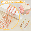2 Strands Natural Pink Aventurine Beads Strands G-NB0005-63-5