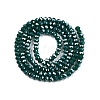Electroplate Glass Beads Strands EGLA-A044-P2mm-A09-3