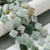 Natural Myanmar Jadeite Beads Strands G-A092-D01-01-2