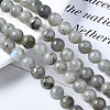 Natural Labradorite Round Beads Strands G-S158-8mm-4
