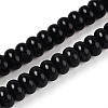 Opaque Spray Painted Glass Beads GLAA-ZX008-4mm-18F-1