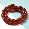 Natural Carnelian Column Beads Strands G-P063-67-8
