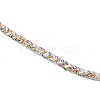 2.5MM Round Nylon Cotton Cord Necklace Making NJEW-C106-01G-08-2
