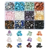 240G 12 Styles Natural Mixed Gemstone Chip Beads G-FS0005-64-1