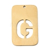 304 Stainless Steel Pendants STAS-D200-01G-G-1