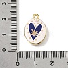 Printed Brass Pendants KK-CBAE379-01G-A-3