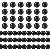1 Strand Natural Shungite Beads Strands G-TA0003-34C-1
