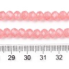 Baking Paint Imitation Jade Glass Bead Strands DGLA-A034-J6MM-A31-4