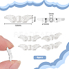6Pcs 925 Sterling Silver Beads FIND-PH0021-81-2
