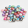  54Pcs 9 Colors Opaque Resin Beads RESI-NB0001-88-5