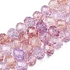 Transparent Glass Beads Strands GLAA-T023-6mm-A03-1