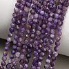 Natural Charoite Beads Strands GG-CBA77FB-B02-3mm-1