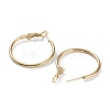 Ring 304 Stainless Steel Hoop Earrings for Women Men EJEW-B049-02C-G-2