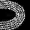 Natural Quartz Crystal Beads Strands G-C280-B14-8mm-5