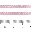 Transparent Gradient Color Cubic Zirconia Strand ZIRC-NH0002-01E-4