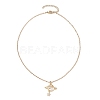 Brass Pendants Necklaces X1-NJEW-TA00163-2