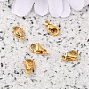 Polished 316 Surgical Stainless Steel Lobster Claw Clasps STAS-R072-12A-G-3
