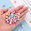 Opaque Acrylic Beads MACR-S373-28A-5