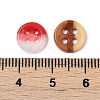 4-Hole Glass Buttons PORC-R010-01A-3