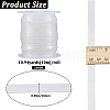 10M Invisible Stretchy TPU Plastic Transparent Elastic Strap EW-GF0001-06-2