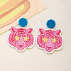 Acrylic Dangle Stud Earrings FS-WG7CC71-03-1