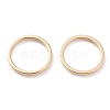 Brass Linking Rings KK-Y003-03E-G-2