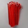 3.8 Yards Polyester Pleated Lace Trim OCOR-WH0092-22C-1