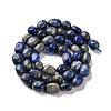 Natural Lapis Lazuli Beads Strands G-G146-A34-01-3