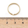 Adjustable Brass Finger Rings Components KK-K414-09G-3