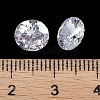 Clear Grade A Diamond Shaped Cubic Zirconia Cabochons X-ZIRC-M002-8mm-007-2
