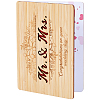 Wedding Bamboo Greeting Card AJEW-WH20060-11C-1