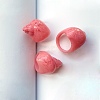 Resin Finger Rings for Women RJEW-G356-01B-1