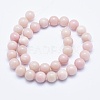 Natural Pink Opal Beads Strands G-E444-28-12mm-2