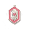 Brass Enamel Pendants KK-P230-01P-2