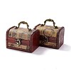 Vintage Wooden Jewelry Box AJEW-M034-01D-1