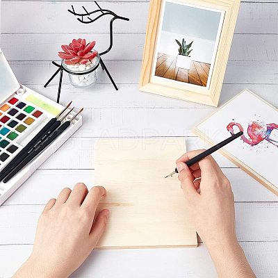 Wooden Painting Frames TOOL-WH0118-18-1