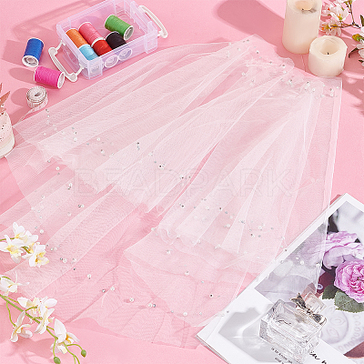 Lady Tulle Collars AJEW-WH0502-34B-1